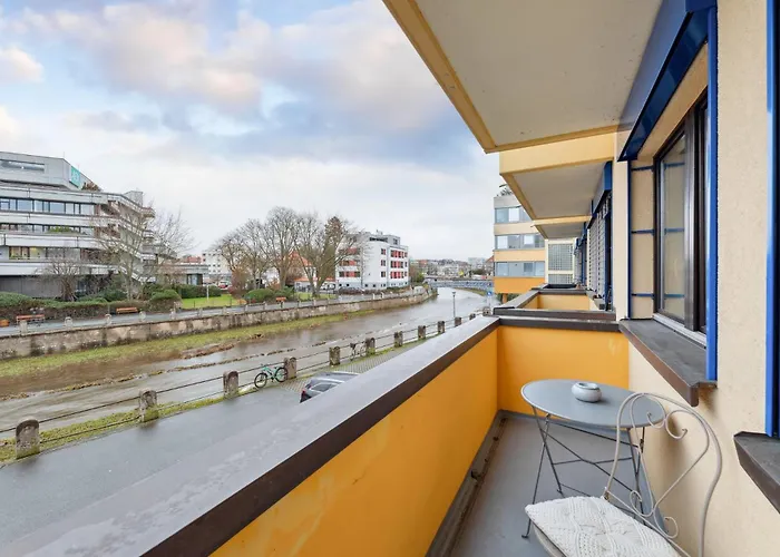 Gemütliches Apartment im Zentrum Bayreuths mit Balkon